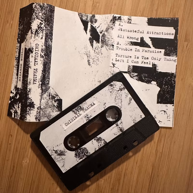 ORIGINAL TRAUMA Bizarre World (Moral Defeat - Denmark original) (NM) TAPE