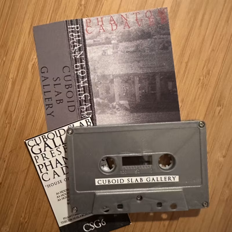 PHANTOM CADAVER House Of The Decrepit (Cuboid Slab Gallery – USA original) (NM) TAPE