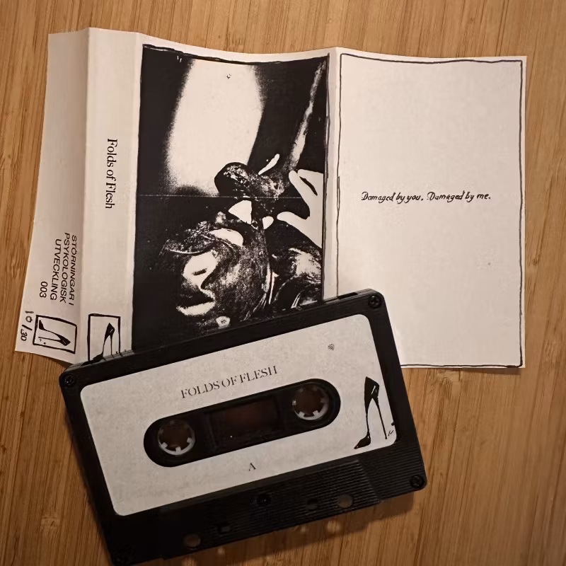 FOLDS OF FLESH Folds of Flesh (Störningar I Psykologisk Utveckling – Sweden original) (NM) TAPE
