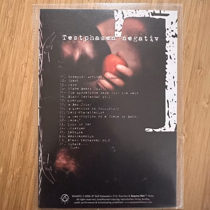 TESTPHASEN NEGATIV How I Won The War - Wie Ich Den Krieg Gewann (Sérpéné Héli - UK original) (NM) CD