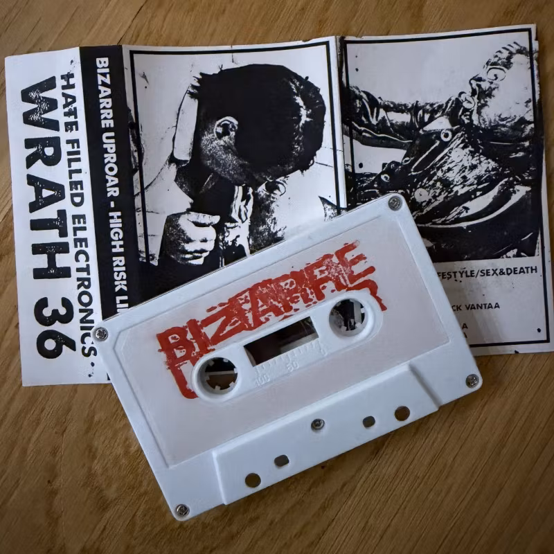 BIZARRE UPROAR High Risk Lifestyle (Wrath - Finland reissue) (NM) TAPE