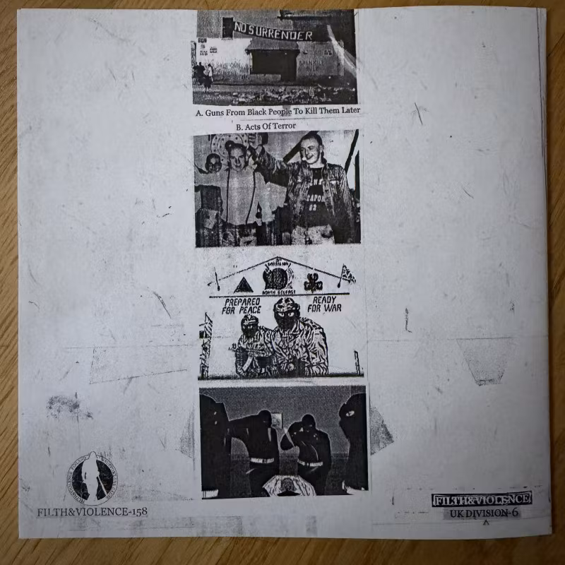 BLACK STATE Offensive Weapon (Filth And Violence - Finland original) (NM) 7"