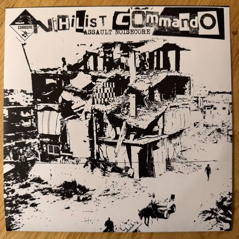 NIHILIST COMMANDO / NYRKKI Split (Noise Carnage - Poland original) (NM) 7"