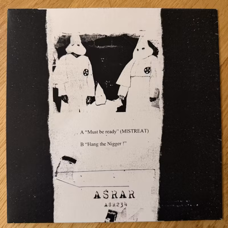 XENOPHOBIC EJACULATION Must Be Ready (ASRAR - Italy reissue) (NM) 7"