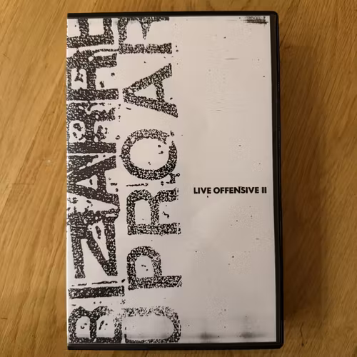 BIZARRE UPROAR Live Offensive II (Wrath - Finland original) (NM) VHS