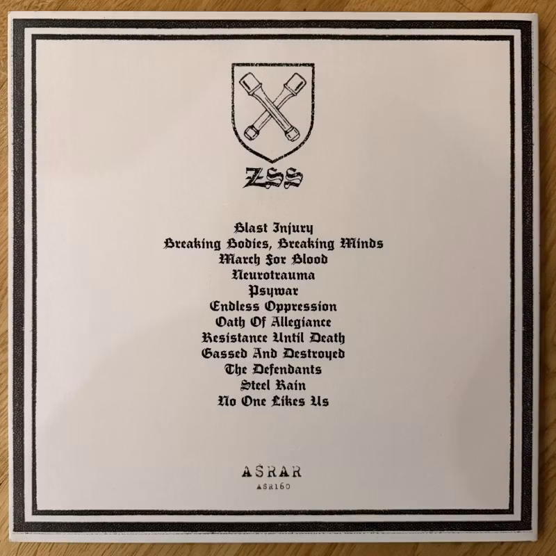 ZYKLON SS Anti-Personnel Explosive Device (ASRAR - Italy reissue) (NM) 2LP