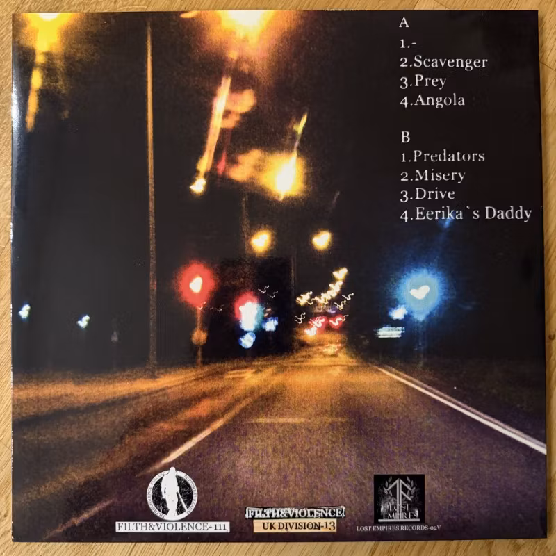 SNUFF III (Filth And Violence - Finland reissue) (NM) LP