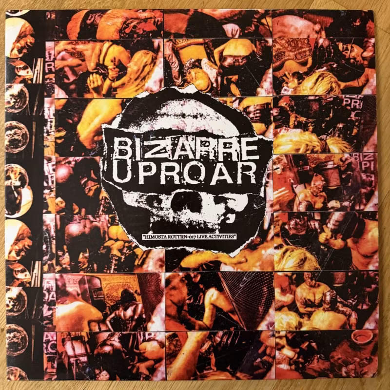 BIZARRE UPROAR Himosta Rottiin - 017 Live Activities (Bacteria Field - USA original) (NM/EX) LP