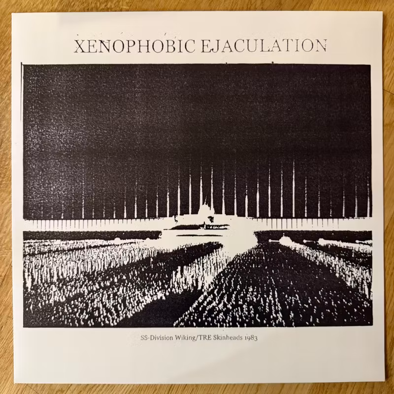 XENOPHOBIC EJACULATION  SS-Division Wiking / TRE Skinheads 1983 (White vinyl) (ASRAR - Italy reissue) (NM) LP