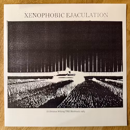 XENOPHOBIC EJACULATION  SS-Division Wiking / TRE Skinheads 1983 (White vinyl) (ASRAR - Italy reissue) (NM) LP
