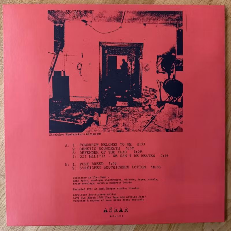 STREICHER Legion St. George (ASRAR - Italy reissue) (NM) LP