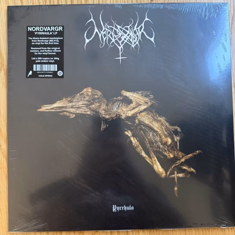 NORDVARGR Pyrrhula (Pale Amber vinyl) (Cold Spring - UK reissue) (SS) LP