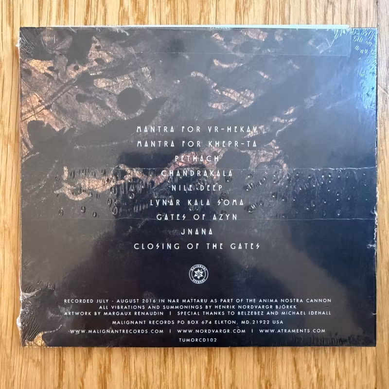 NORDVARGR The Secret Barbarous Names (Malignant - USA original) (SS) CD