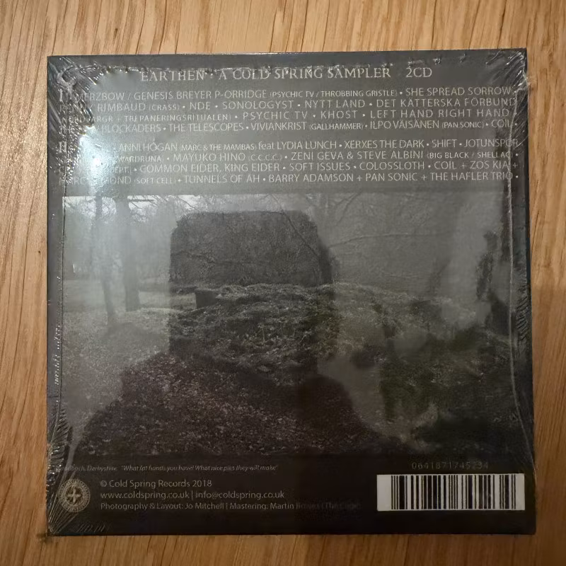 VARIOUS Earthen - A Cold Spring Sampler (Cold Spring - UK original) (SS) 2CD