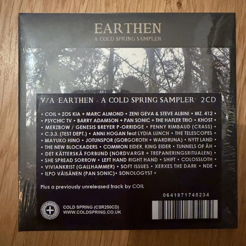 VARIOUS Earthen - A Cold Spring Sampler (Cold Spring - UK original) (SS) 2CD