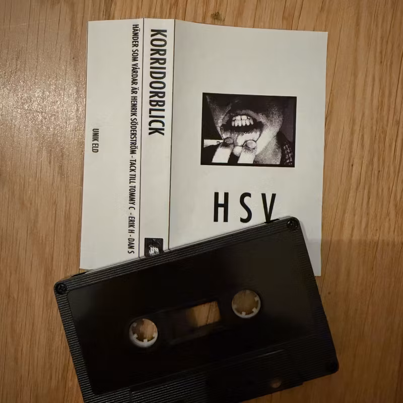 HÄNDER SOM VÅRDAR Korridorblick (Unik Eld - Sweden original) (NM) TAPE