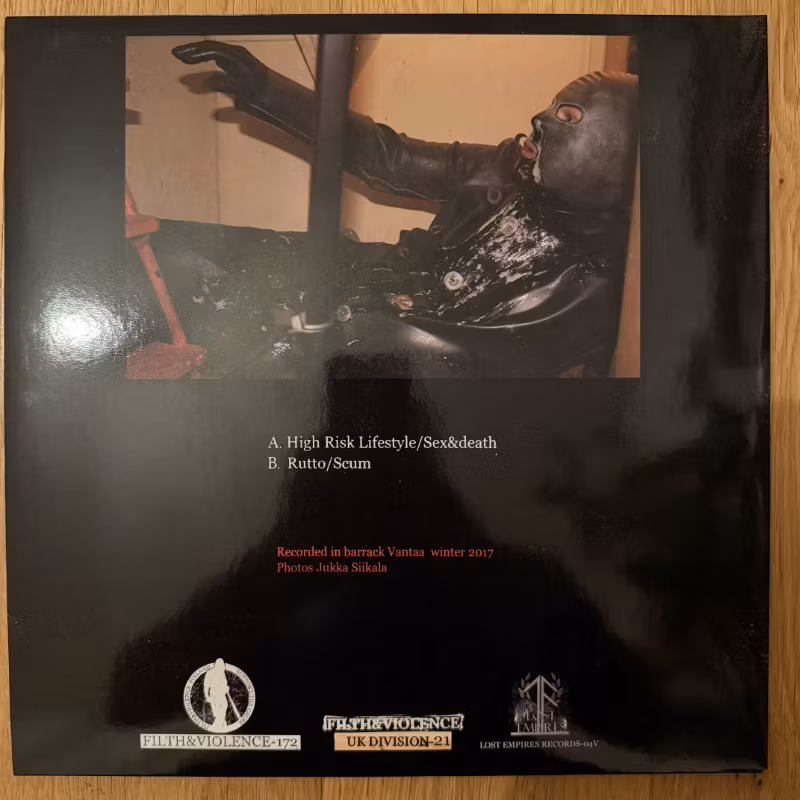 BIZARRE UPROAR High Risk Lifestyle (Filth And Violence - Finland original) (NM) LP