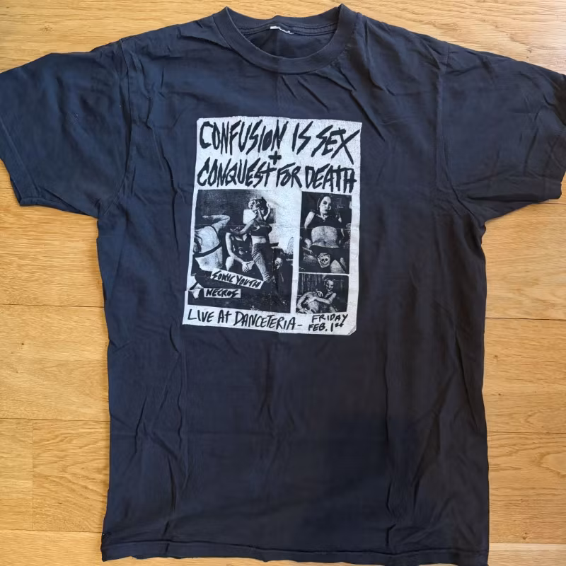SONIC YOUTH Confusion is Sex (S) T-SHIRT