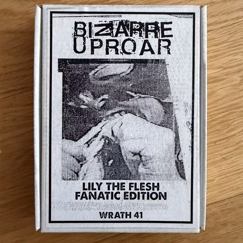 BIZARRE UPROAR Lily The Flesh - Fanatic Edition (Wrath - Finland reissue) (NM) 2xTAPE + MINI DVDR BOX