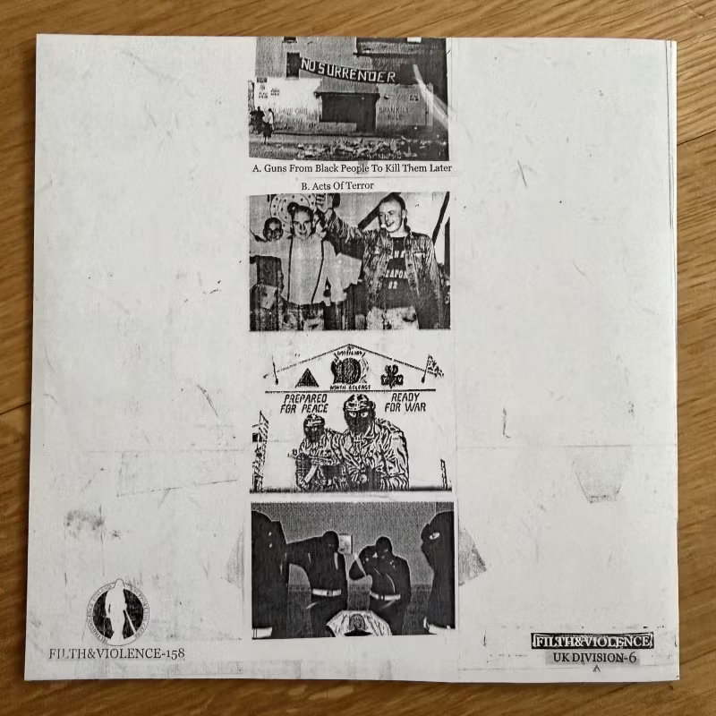 BLACK STATE Offensive Weapon (Filth And Violence - Finland original) (NM) 7"