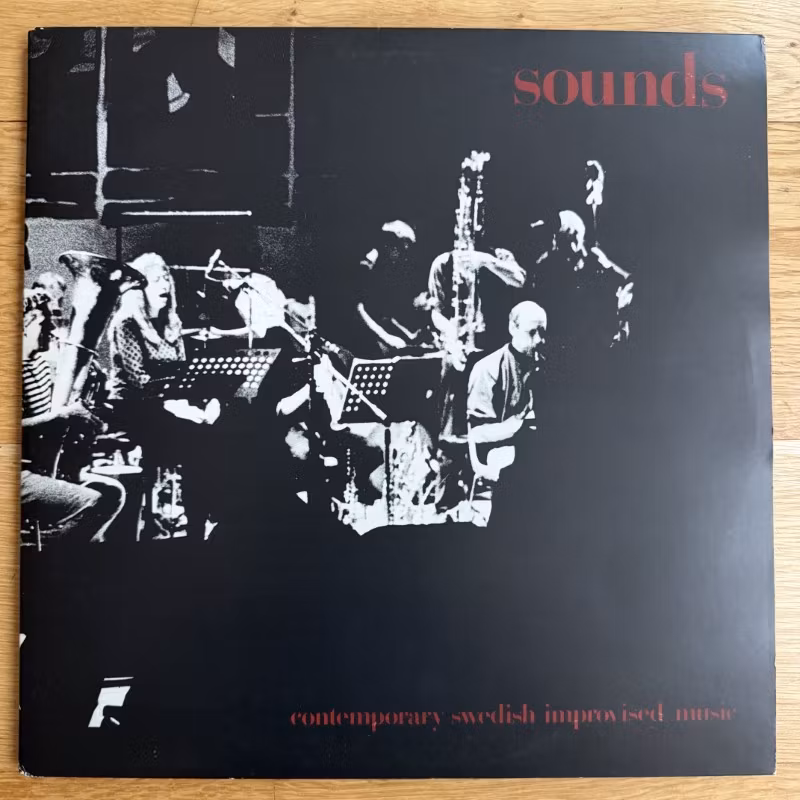 VARIOUS Sounds - Contemporary Swedish Improvised Music (Blue Tower - Sweden original) (VG+/NM) 2LP