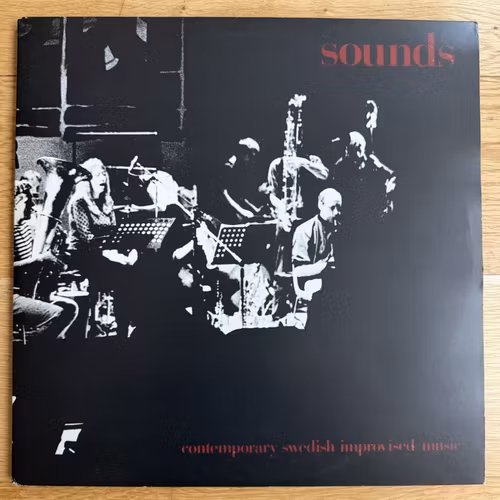 VARIOUS Sounds - Contemporary Swedish Improvised Music (Blue Tower - Sweden original) (VG+/NM) 2LP