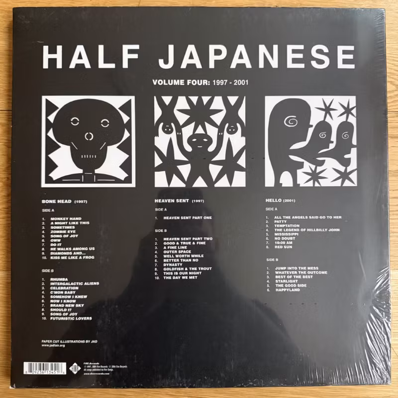 HALF JAPANESE Volume Four: 1997 -2001 (Fire - UK original) (SS) 3LP BOX
