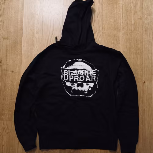 BIZARRE UPROAR Skull (XL) HOODIE