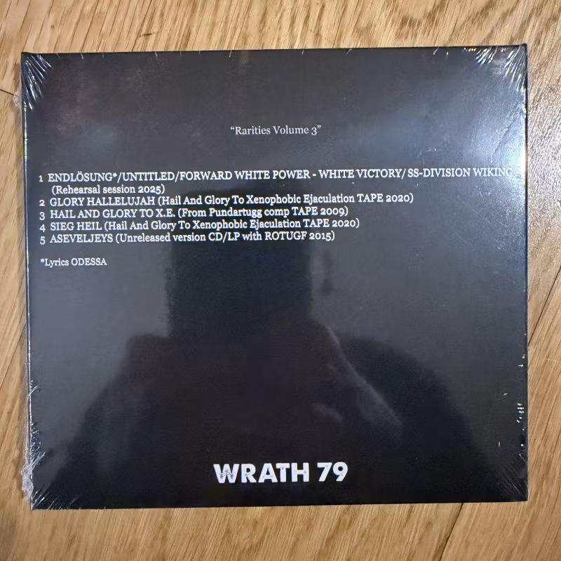 XENOPHOBIC EJACULATION Rarities Vol. 3 (Wrath - Finland original) (SS) CD