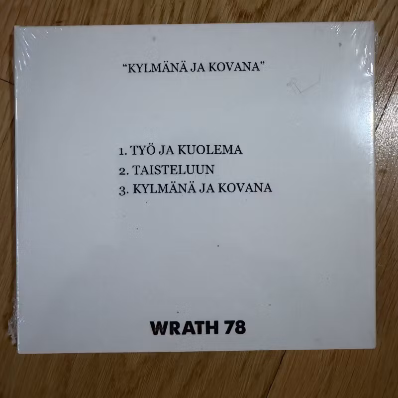 XENOPHOBIC EJACULATION KYLMÄNÄ JA KOVANA (Wrath - Finland original) (SS) CD