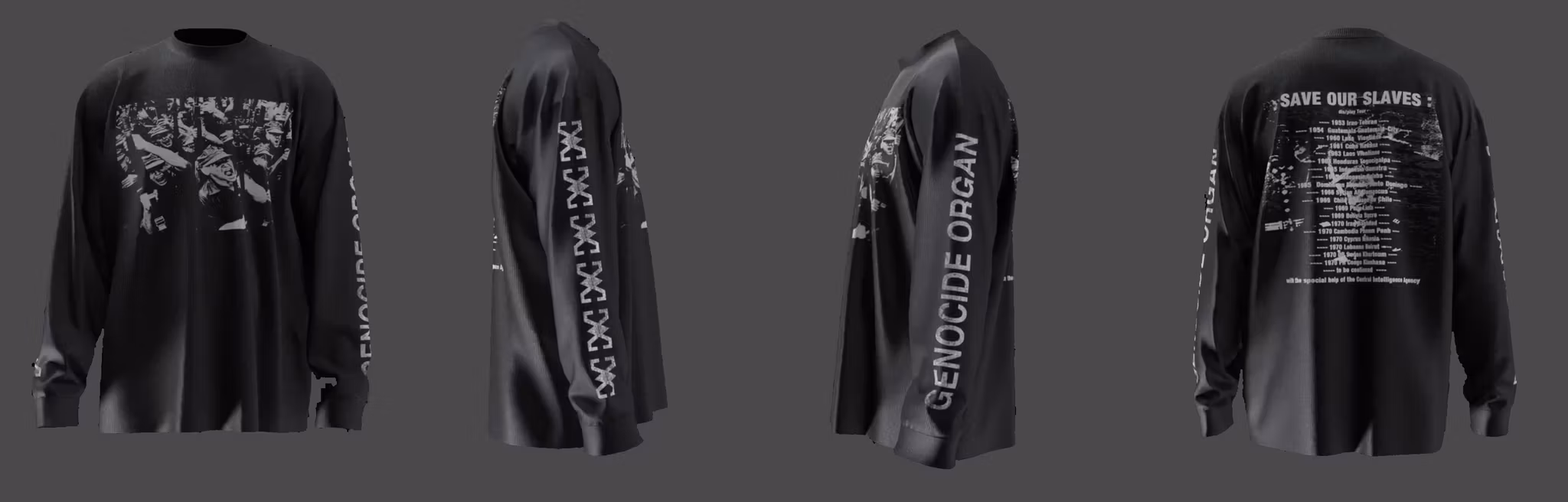 [PRE-ORDER] GENOCIDE ORGAN :Patria Y Libertad: LONGSLEEVE
