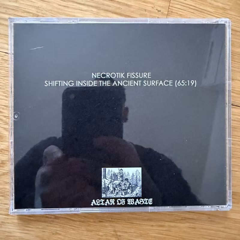 NECROTIK FISSURE Shifting Inside The Ancient Surface (Altar Of Waste – USA original) (NM) CDR