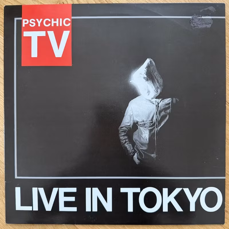 PSYCHIC TV Live In Tokyo (Temple - UK original) (VG+) LP