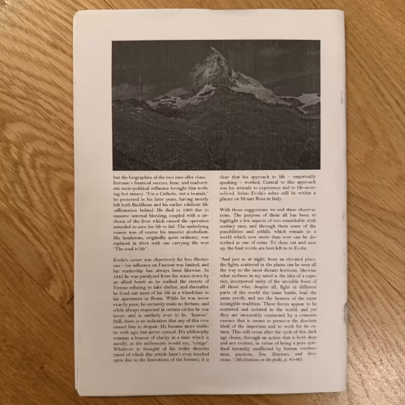 DEATH AND THE SUN #4 (NM) FANZINE