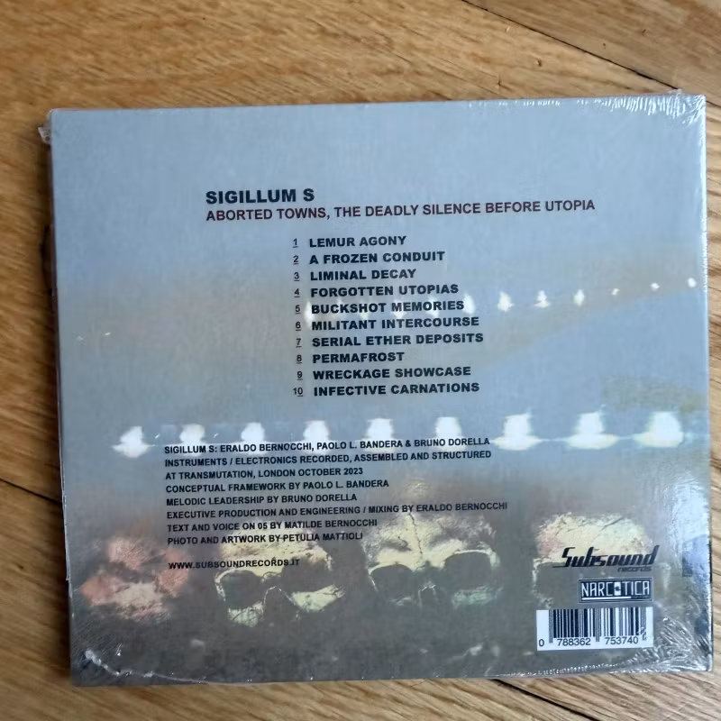 SIGILLUM S Aborted Towns (Subsound - Italy original) (SS) CD
