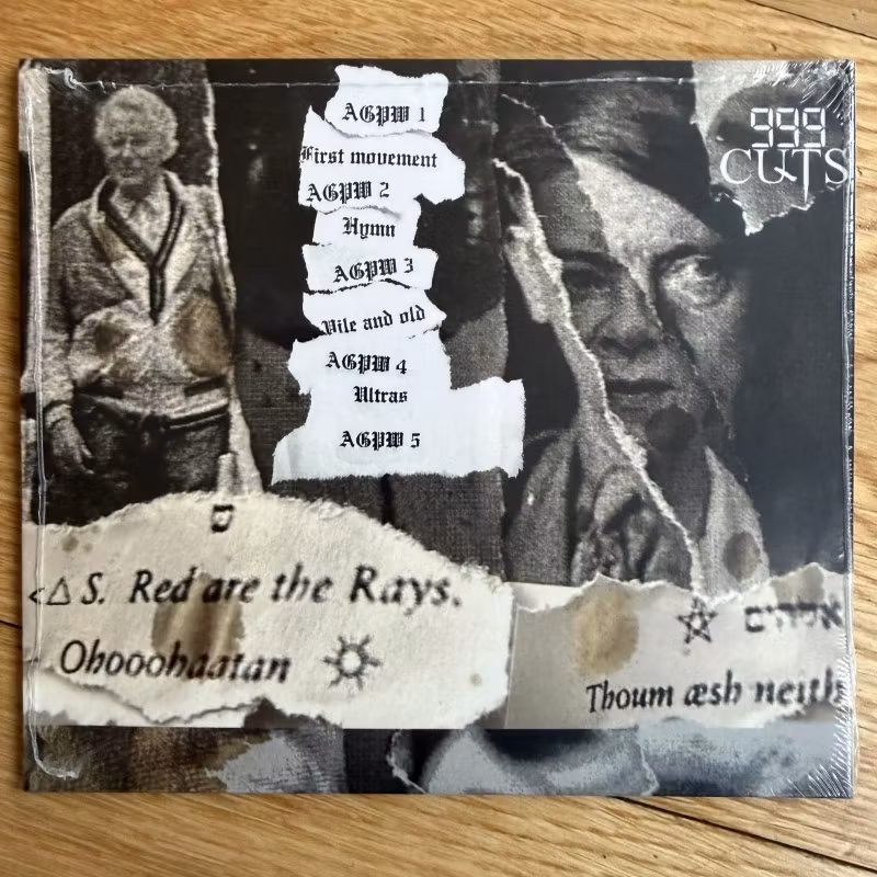 APEX PARASITE AGP Waffen (999 cuts – Israel original) (SS) CD