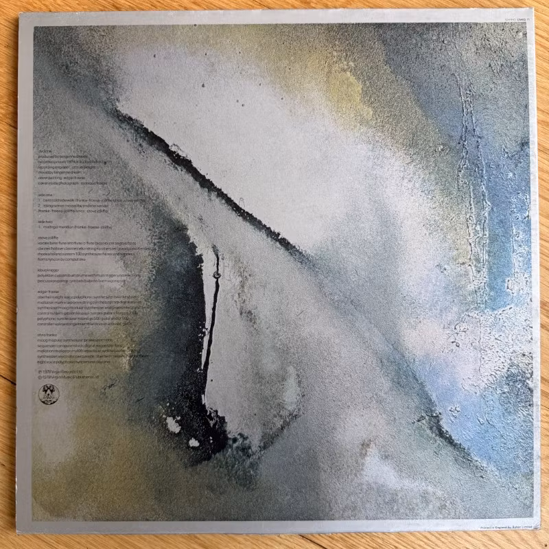 TANGERINE DREAM Cyclone (Virgin - UK 1984 reissue) (VG+) LP