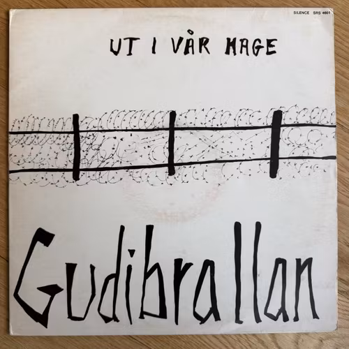 GUDIBRALLAN Uti Vår Hage (Silence - Sweden original) (VG) LP