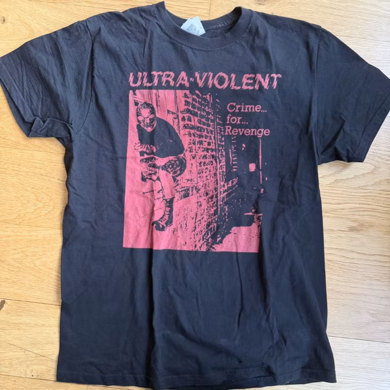 ULTRA VIOLENT Crime... For... Revenge (M) T-SHIRT