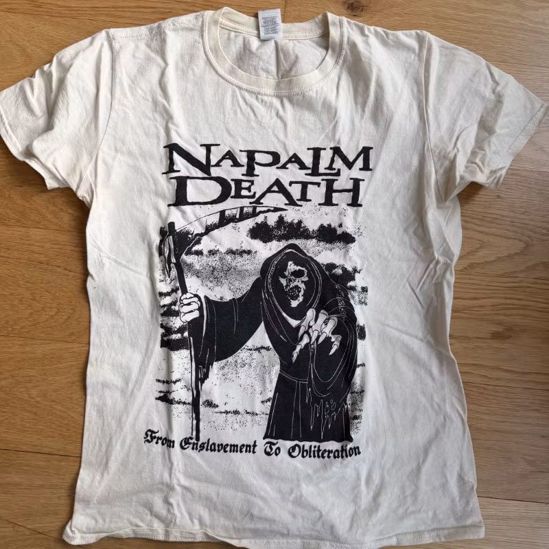 NAPALM DEATH From Enslavement To Obliteration (M) T-SHIRT