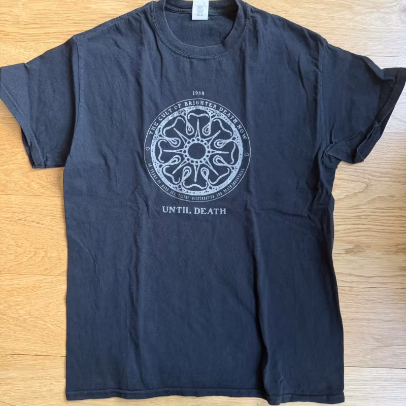 BRIGHTER DEATH NOW Until Death (M) T-SHIRT