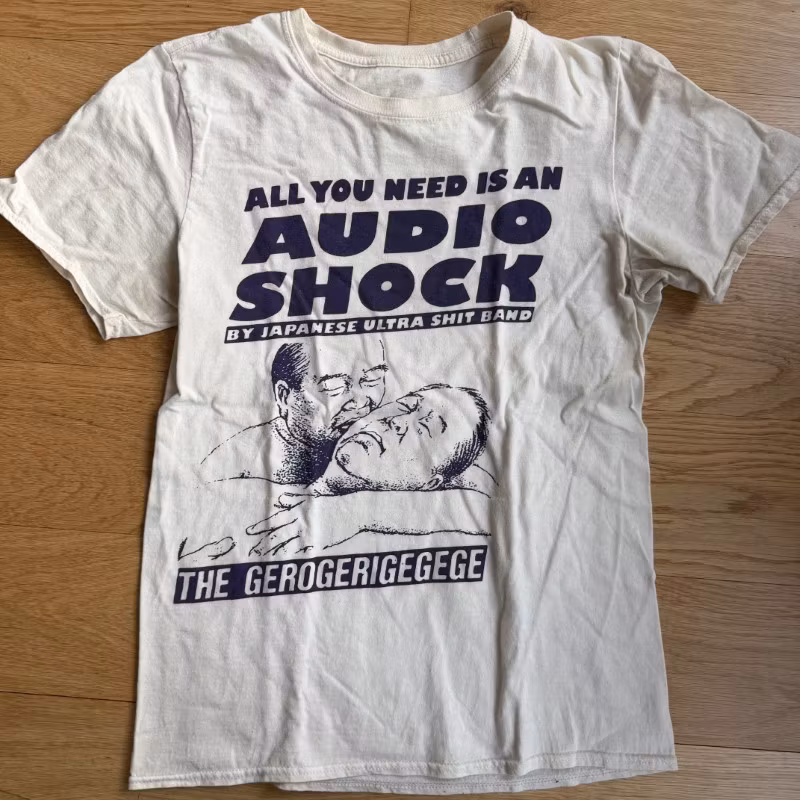 GEROGERIGEGEGE, the Audio Shock (M) T-SHIRT