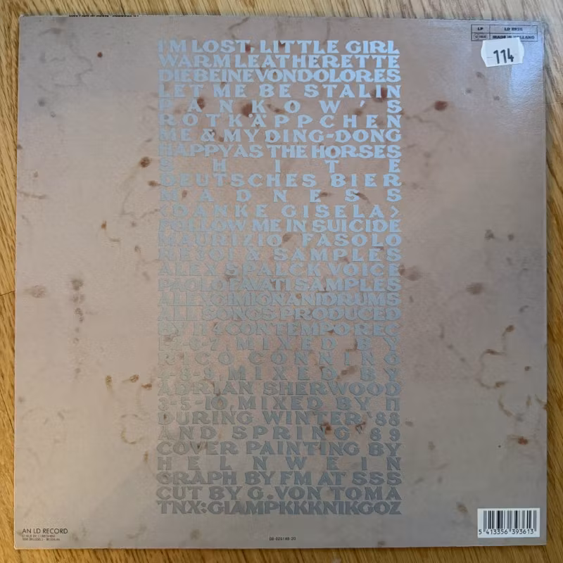 PANKOW Gisela (LD - Belgium original) (EX/VG) LP