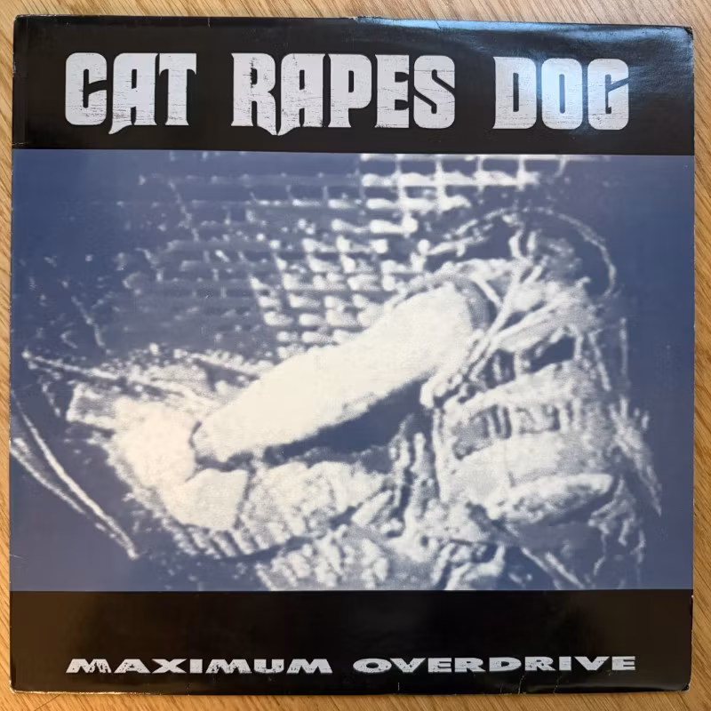 CAT RAPES DOG Maximum Overdrive (KK - Europe original) (VG+) LP