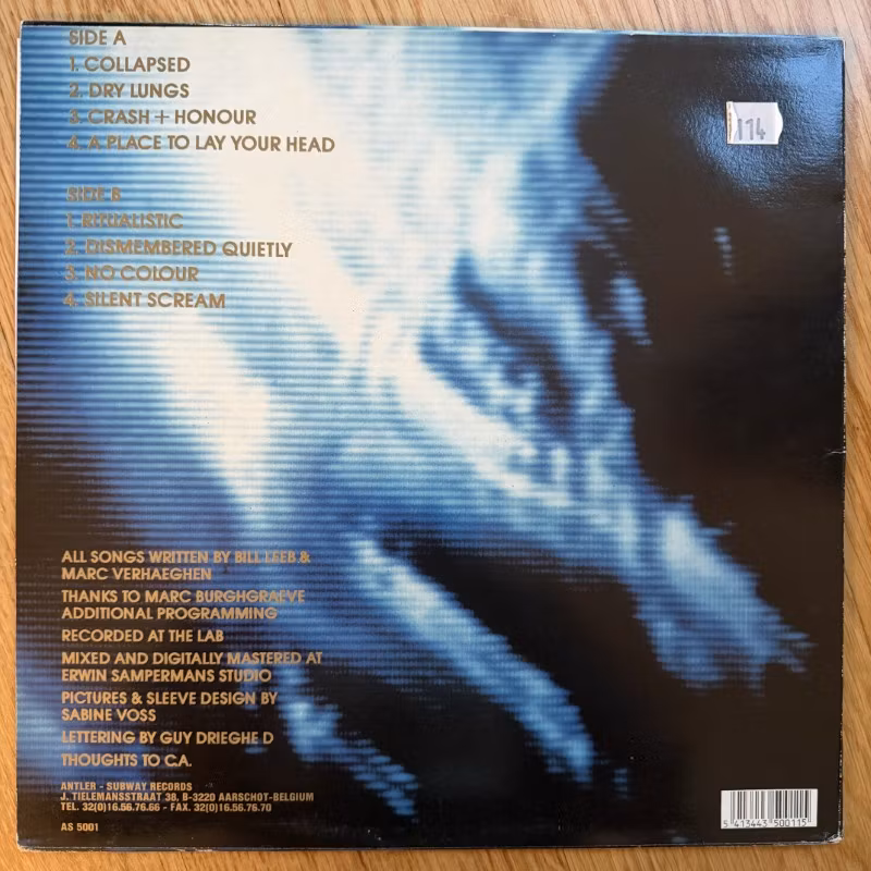 NOISE UNIT Grinding Into Emptiness (Antler-Subway – Belgium original) (VG+) LP