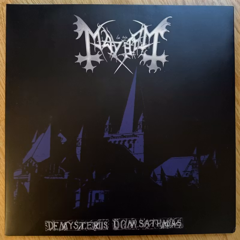MAYHEM De Mysteriis Dom Sathanas (Purple vinyl) (Back On Black - UK 2010 reissue) (EX) LP