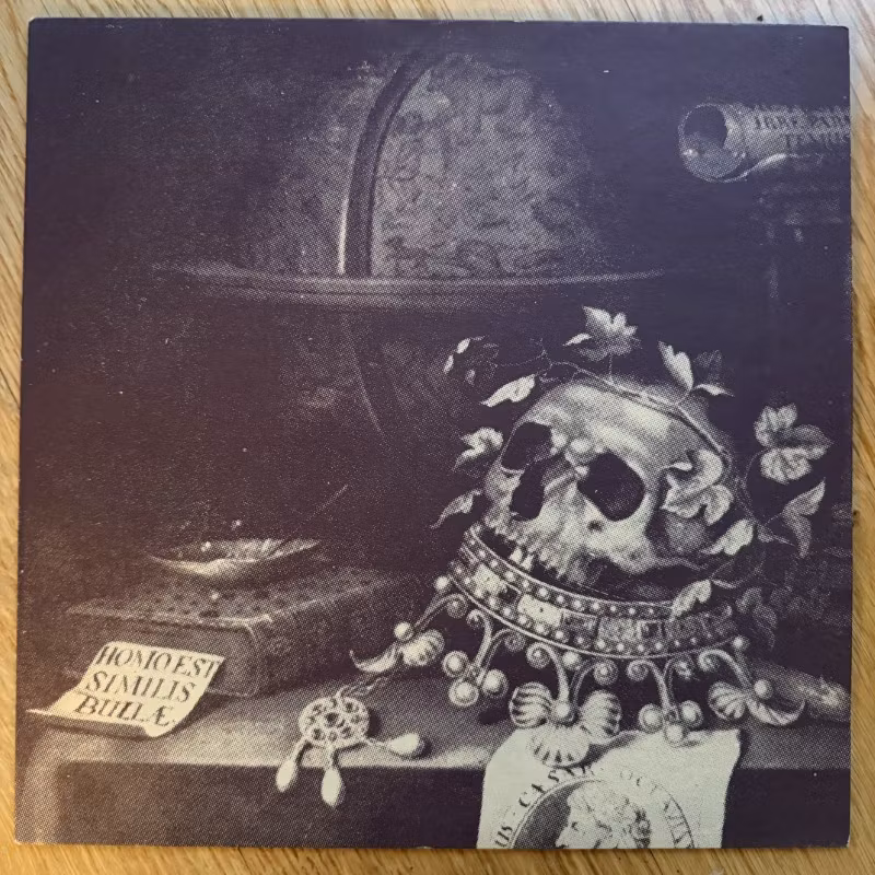 CURRENT 93 WITH THE BLACK AND RED MENSTRUAL SHOW The Red Face Of God / The Breath And Pain Of God (Maldoror - UK original) (EX/NM) 12"