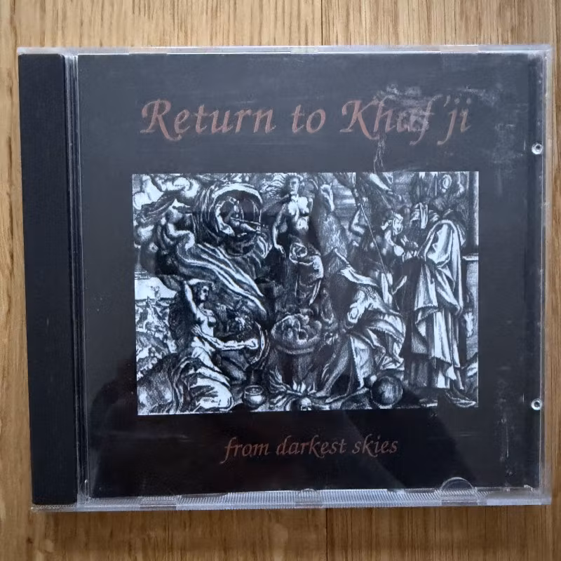 RETURN TO KHAF'JI From Darkest Skies (Resurrection - UK original) (EX) CD