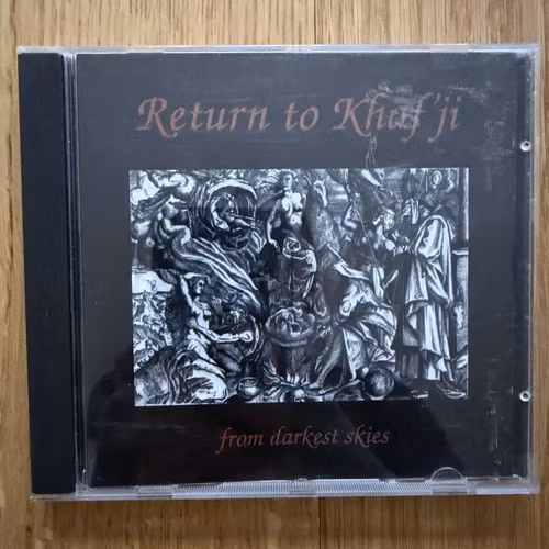 RETURN TO KHAF'JI From Darkest Skies (Resurrection - UK original) (EX) CD