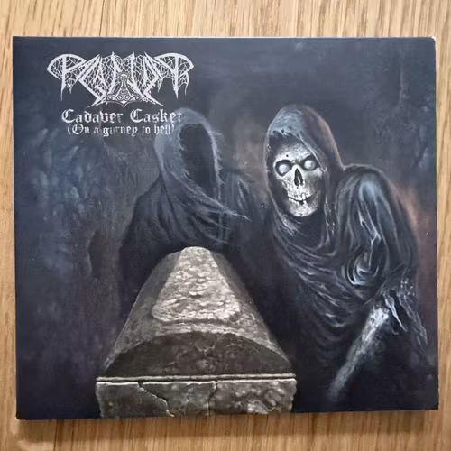 PAGANIZER Cadaver Casket (On A Gurney To Hell) (Promo) (Close-Up - Sweden original) (EX) MCD